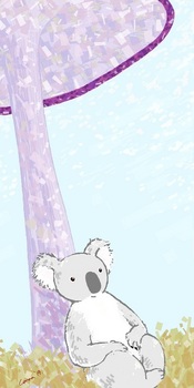 ckコアラと紫のキノコ.jpg
